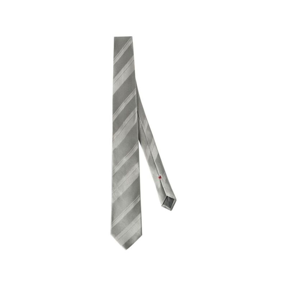 Brunello Cucinelli Men Striped Silk Tie